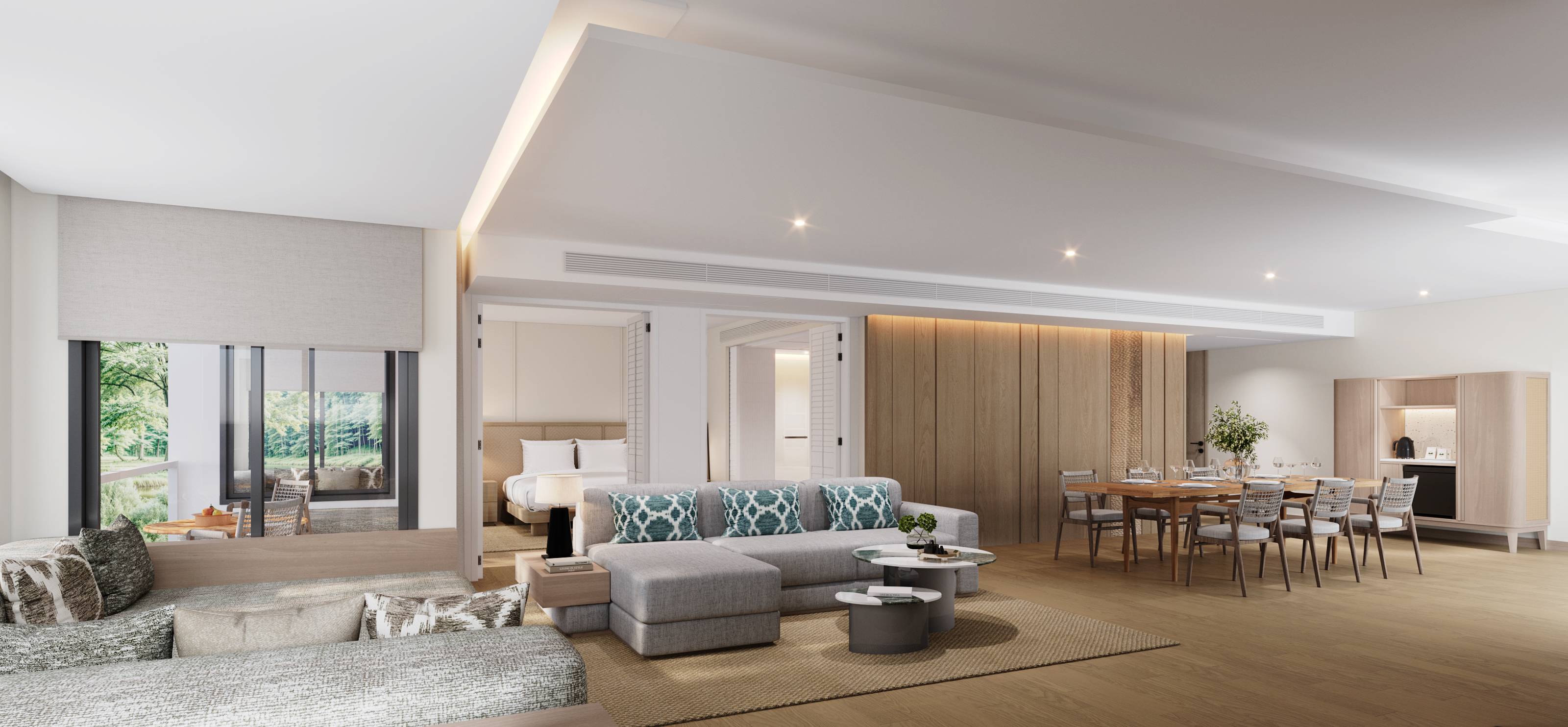 Ocean View 1 Bedroom Suite 1 King Bed