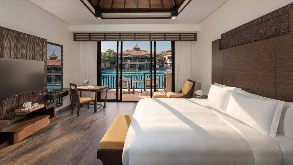 Chambre avec vue sur le Lotus Lagoon – Réservé aux adultes