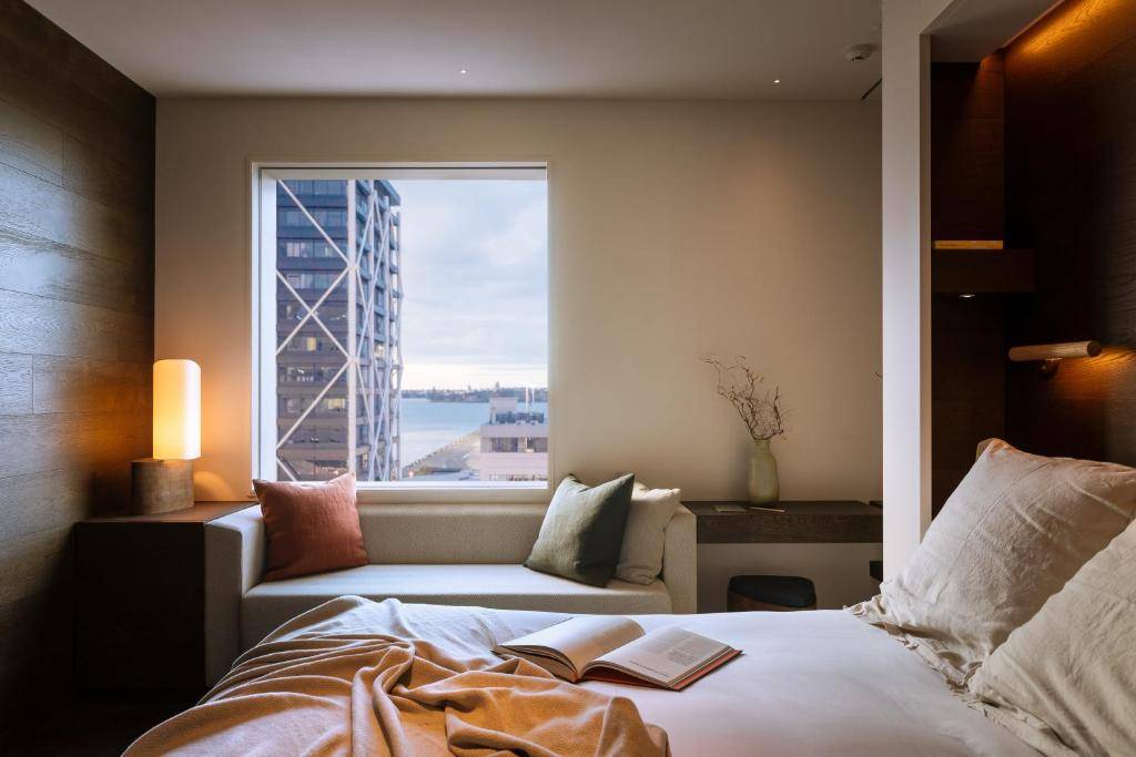 Chambre Waitematā vue océan (lit King)	