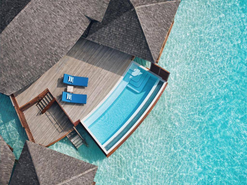 Villa Deluxe sur pilotis avec piscine et vue sur le coucher de soleil