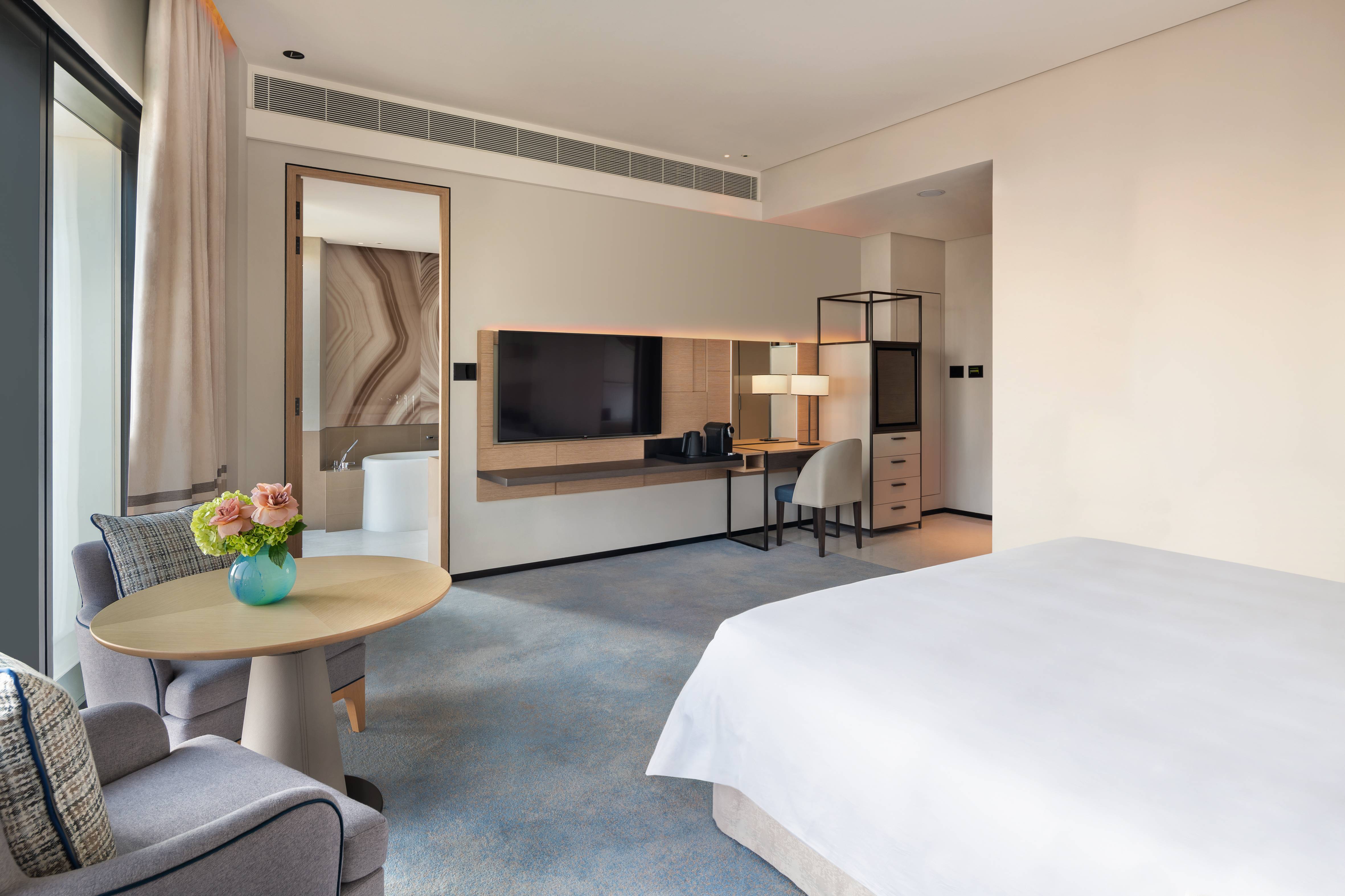 Chambre Club vue marina et ville avec privilèges exclusifs	