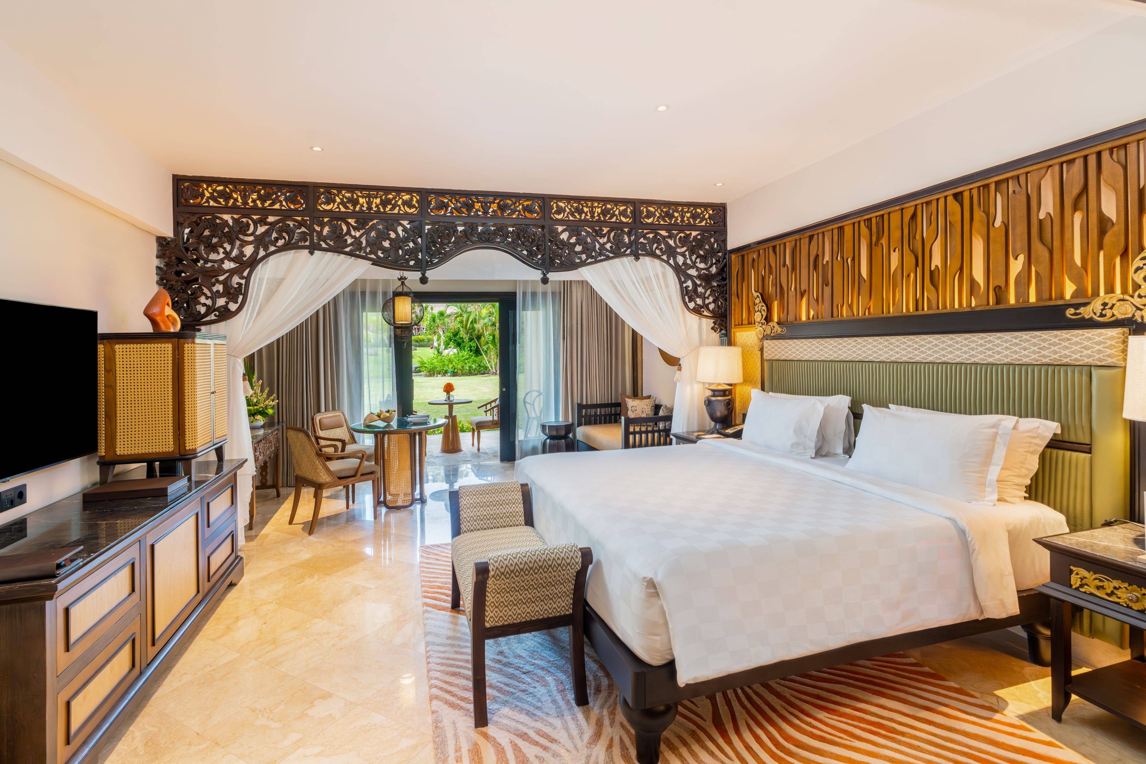 Chambre avec vue sur le complexe