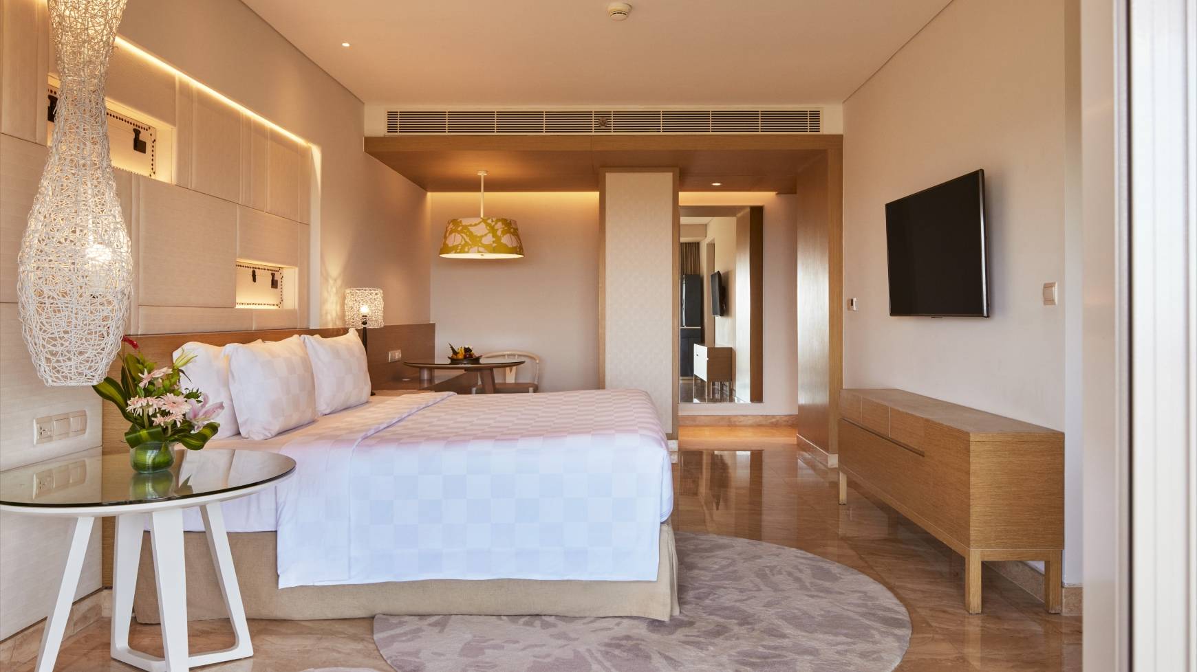 hambre familiale Wana (2 chambres) vue complexe	