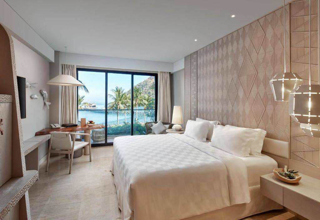 Chambre double avec vue imprenable sur l'océan