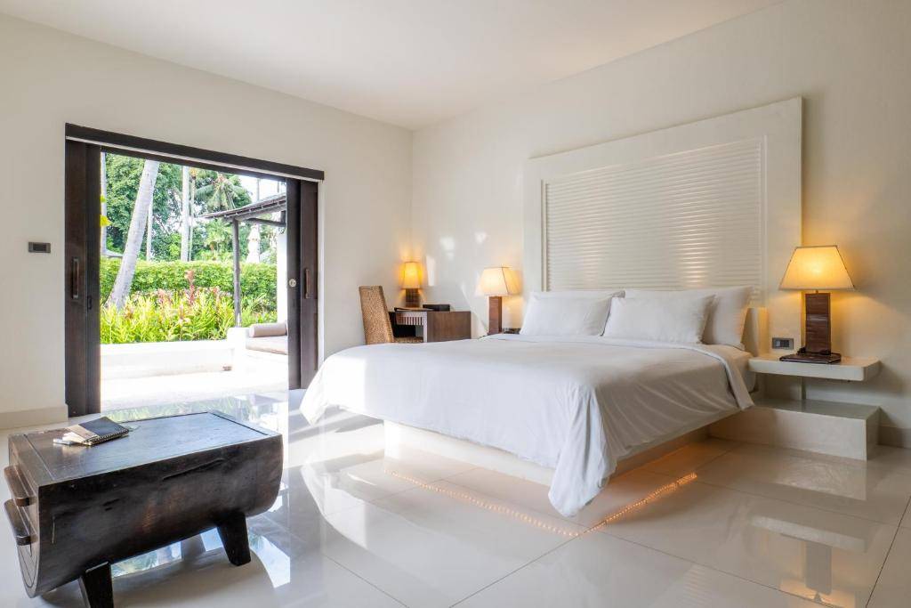 Deluxe lit King avec vue jardin
