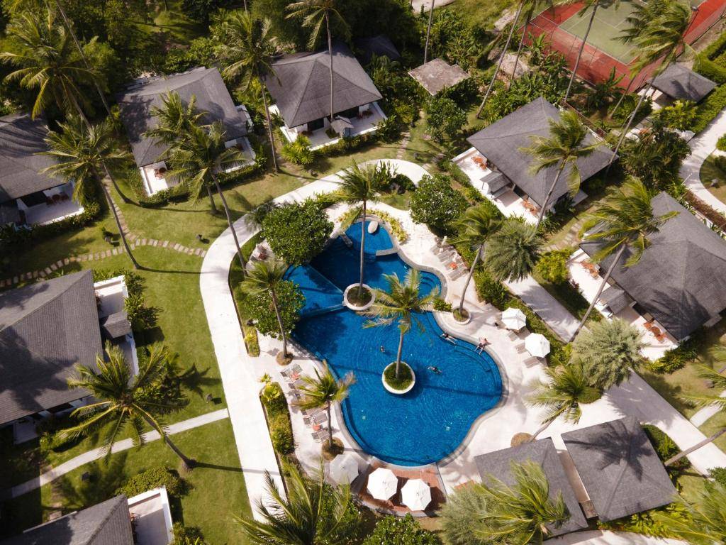 Villa Deluxe Twin avec vue piscine